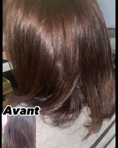 Photo de galerie - Coloration : neutraliser les reflets , coloration uniforme 