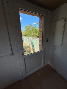 Photo de galerie - Pose d’une porte de service 