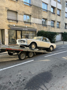 Photo de galerie - Restauration complète Mercedes Pagode 230SL 