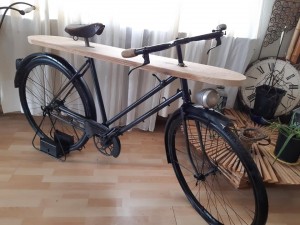 Photo de galerie - Recyclage vélo étagère 