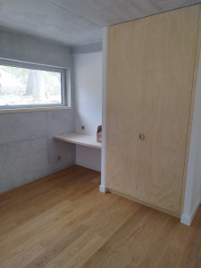 Photo de galerie - Lasure beton et peinture Interieur 