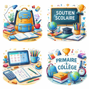 Photo de galerie - Accompagnement scolaire personnalisé – Primaire & Collège.