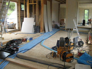 Photo de galerie - Pose gains anti onde magnetique gaines blindées