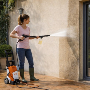 Photo de galerie - Location Nettoyeur haute pression STIHL RE 100
A partir de 25€/jour
Facile à utiliser Gain de temps et sans effort À récupérer sur place
