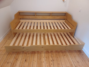 Photo de galerie - Lit gigogne. montage 2 h