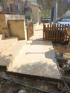 Photo de galerie - Dalle béton 