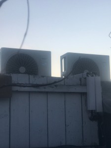 Photo de galerie - Pose 2 climatisations en toiture