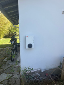 Photo de galerie - Pose d une borne irve 7,2kw