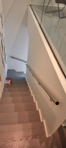 Photo de galerie - Installation rampe d'escalier
