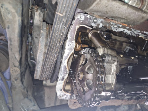 Photo de galerie - Changement carter moteur.