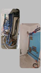 Photo de galerie - Mise en place et organisation du réseau d’eau sur collecteur