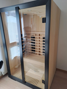 Photo de galerie - Montage sauna
