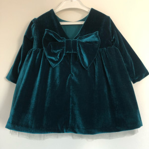 Photo de galerie - Réalisation du patronage et de la couture d’une robe pour bébé fille