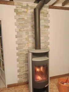 Photo de galerie - Pose plaquettes de parement 