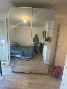 Photo de galerie - Porte coulissante dressing 