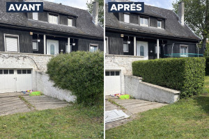 Photo de galerie - Taille de haie 