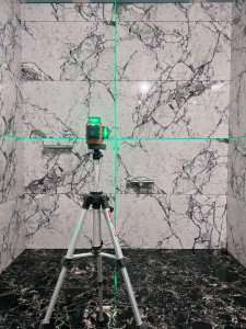 Photo de galerie - Pose du carrelage 