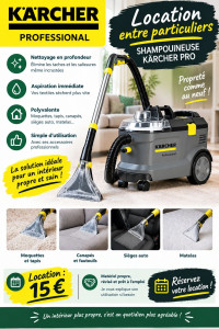 Photo de galerie - Shampouineuse / nettoyeur vapeur