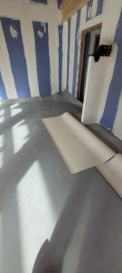 Photo de galerie - Pose lino 