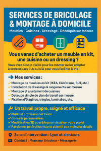 Photo de galerie - Affiche Publicitaire Personnelle