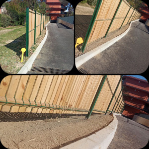 Photo de galerie - Reprise de bordures gazon.