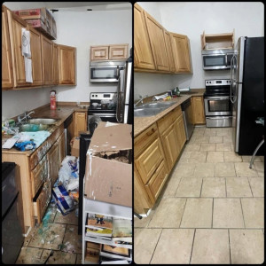 Photo de galerie - Nettoyage appartement insalubre 