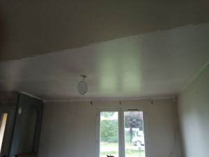 Photo de galerie - Le plafond étape par étape. 