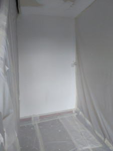 Photo de galerie - Rénovation mur  enduit général et  peintures