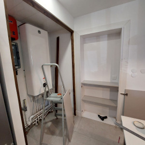 Photo de galerie - Cache cumulus et habillage niche avant...