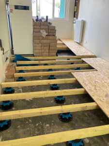 Photo de galerie - Pose de parquet - Revêtement de sol