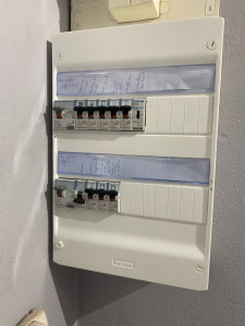 Photo de galerie - Pose nouveau compteur électrique 