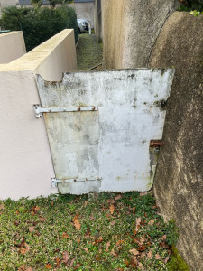 Photo de galerie - Remplacement de portillon de jardin 