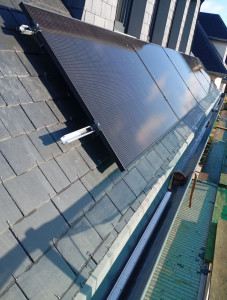 Photo de galerie - Pose de panneaux solaires 
