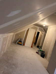 Photo de galerie - Placo isolation bande