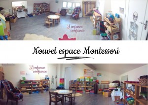 Photo de galerie - Mon espace dédié aux cours particuliers ou de groupe (et quasiment tout est fait main dont le meuble de perles).