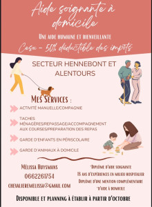 Photo de galerie - Toutes mes prestations sont indiqués sur mon flyers