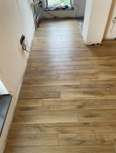 Photo de galerie - Pose de parquet - Revêtement de sol