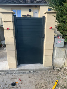 Photo de galerie - Pose de portillon