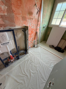 Photo de galerie - Début chantier 