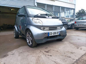 Photo de galerie - Réparation carrosserie sur ce smart.