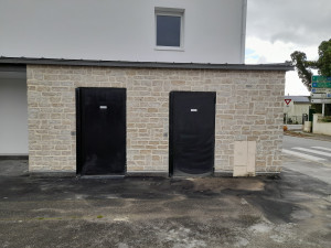 Photo de galerie - Réalisation parement sur mur