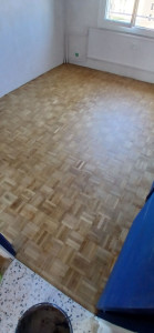 Photo de galerie - Renovation parquet massif