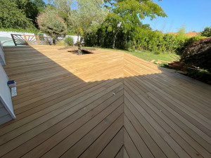 Photo de galerie - Création d’une terrasse
