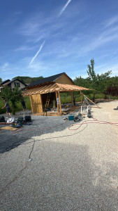 Photo de galerie - Prepare pour pose bardage 