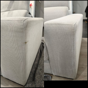 Photo de galerie - Traitement de tâches sur un canapé 