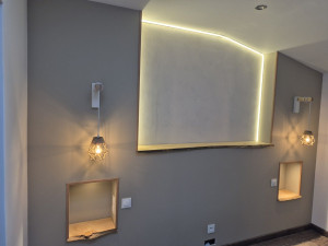 Photo de galerie - Création d'une tête de lit sur mesure
