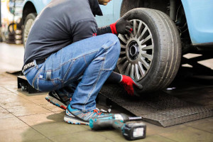 Photo de galerie - Remplacement de pneus