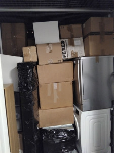 Photo de galerie - Optimisation lors du déchargement dans un box pour tout faire rentrer 