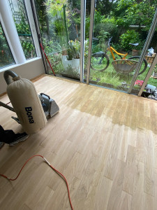 Photo de galerie - Rénovation parquet 