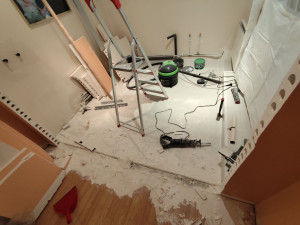 Photo de galerie - Création d'une salle de bain 